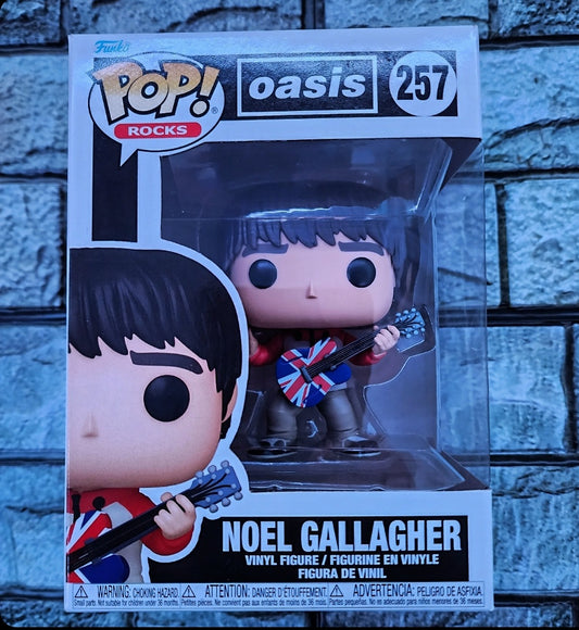 Noel Gallagher Funko Pop #257 (Oasis)(Nuevo)(Sellado)