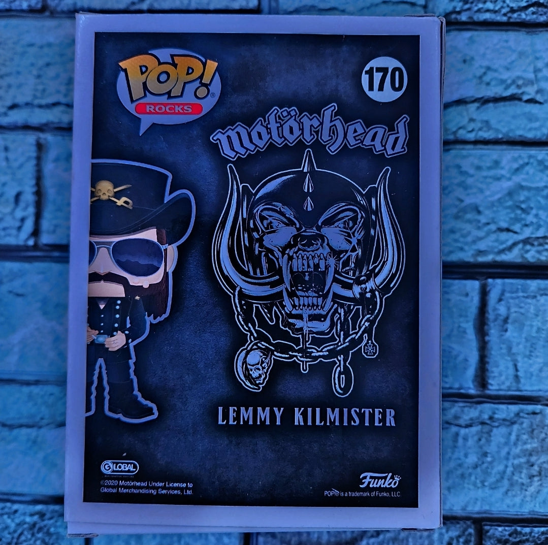 Lemmy Kilmister Funko Pop #170 (Motorhead)(Nuevo)(Sellado)