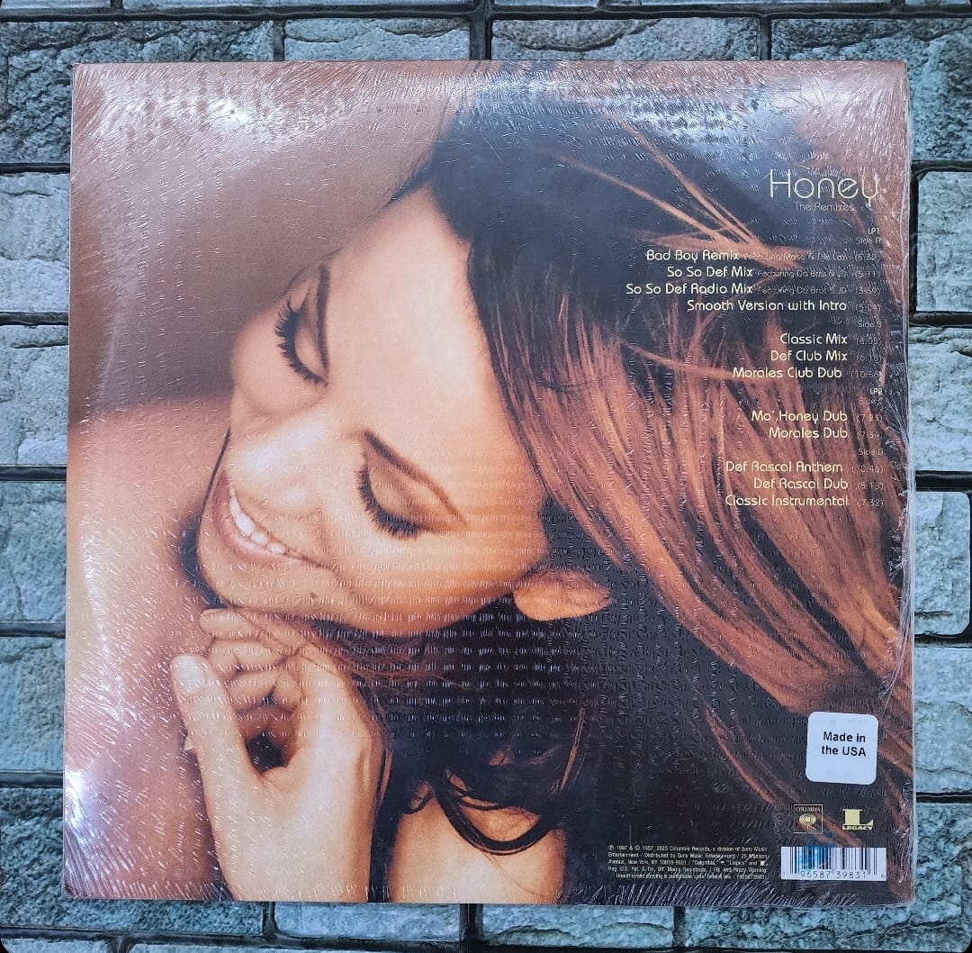 Mariah Carey - Honey The Remixes (UO Exclusive Colored Honey Vinyl)(Double LP)(Nuevo)