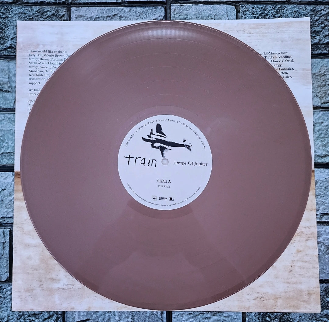 Train - Drops Of Jupiter (Limited Edition Colored Bronze Vinyl LP 20th Anniversary (Usado)