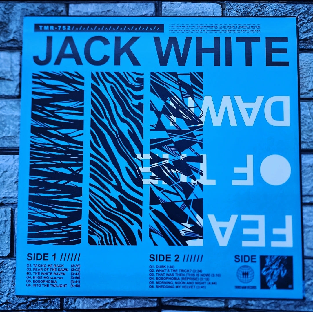 Jack White - Fear Of The Dawn (Black Vinyl)(Usado)