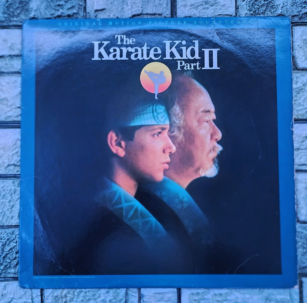 The Karate Kid Part 2 Original Motion Picture Soundtrack (Black Vinyl) (Original Pressing 1986)(Usado)