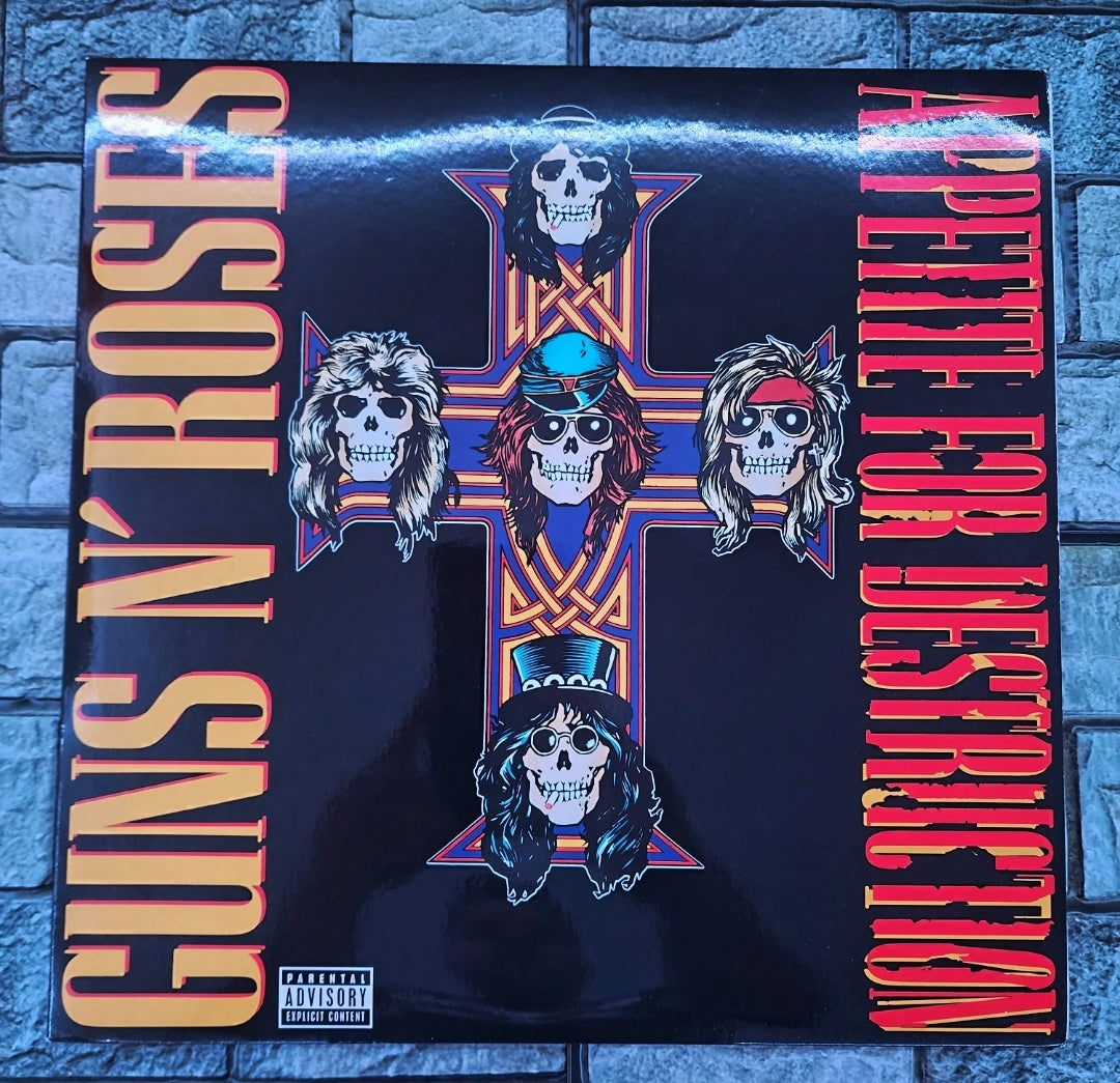 Guns & Roses - Apetite To Destruction (Black Vinyl) (Usado)