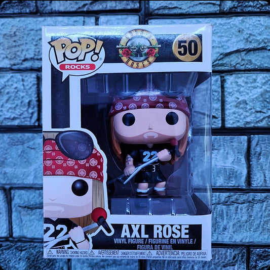 AXL Rose Funko Pop #50 (Guns N Roses)(Nuevo)(Sellado)