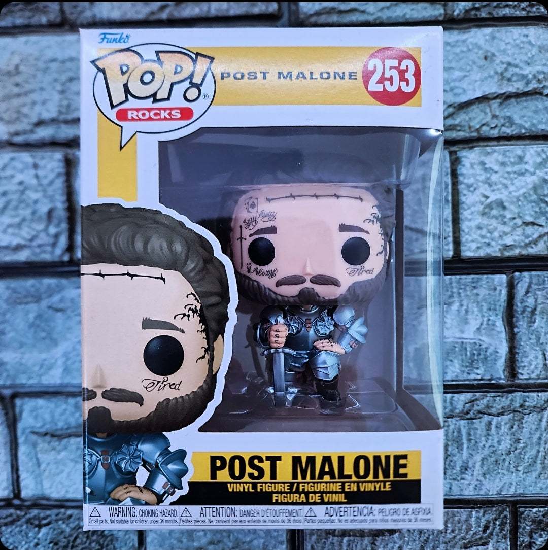 Post Malone Funko Pop #253 (Nuevo)(Sellado)