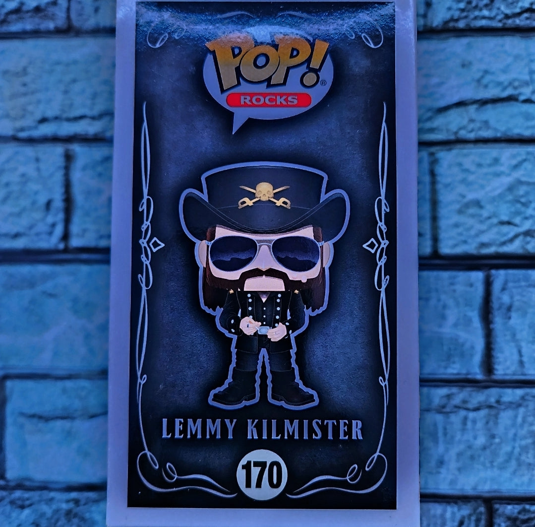 Lemmy Kilmister Funko Pop #170 (Motorhead)(Nuevo)(Sellado)