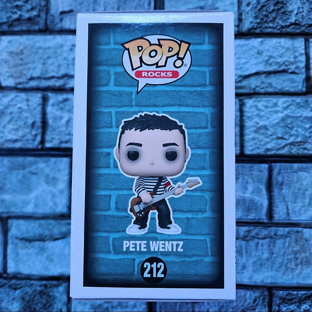Pete Wentz Funko Pop #212 (HT Exclusive)(Fall Out Boy)(Nuevo)(Sellado)