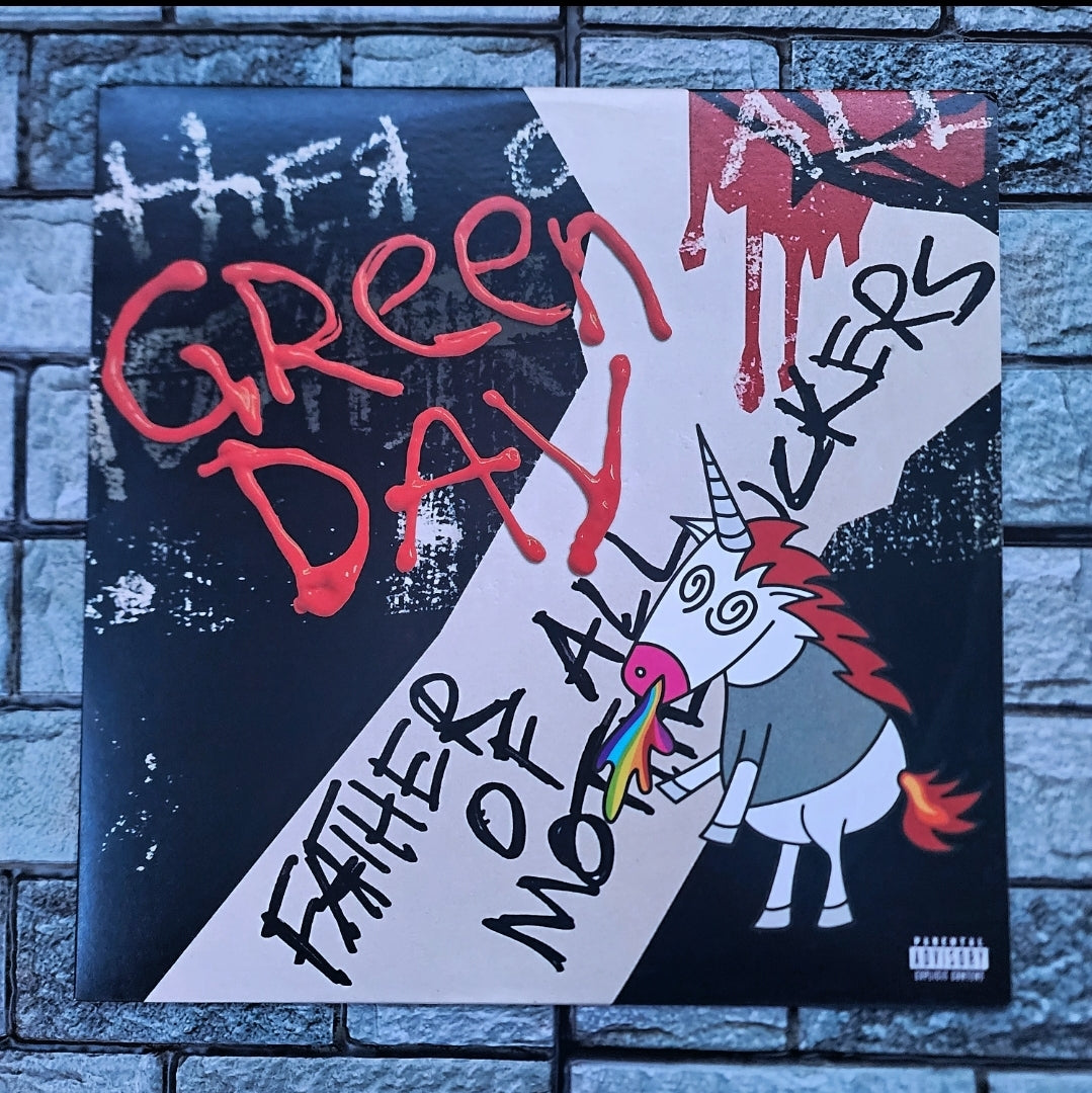 Green Day - Father Of All Vinyl (GDS Exclusive Colored Rainbow Puke Splatter)(Usado)