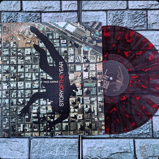 Story of the Year - Page Avenue (Exclusive Limited Colored Black Smoke And Blood Red Splatter Vinyl,20 Year Anniversary Edition)(Nuevo)(Sellado)