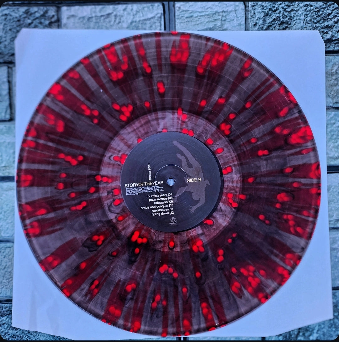 Story of the Year - Page Avenue (Exclusive Limited Colored Black Smoke And Blood Red Splatter Vinyl,20 Year Anniversary Edition)(Nuevo)(Sellado)