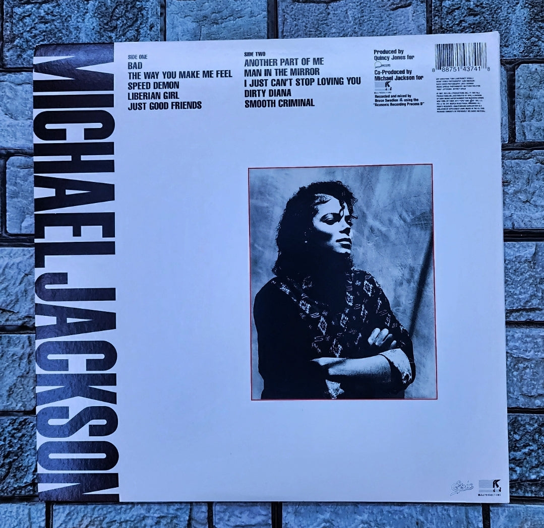 Michael Jackson - Bad (Black Vinyl)(Usado)